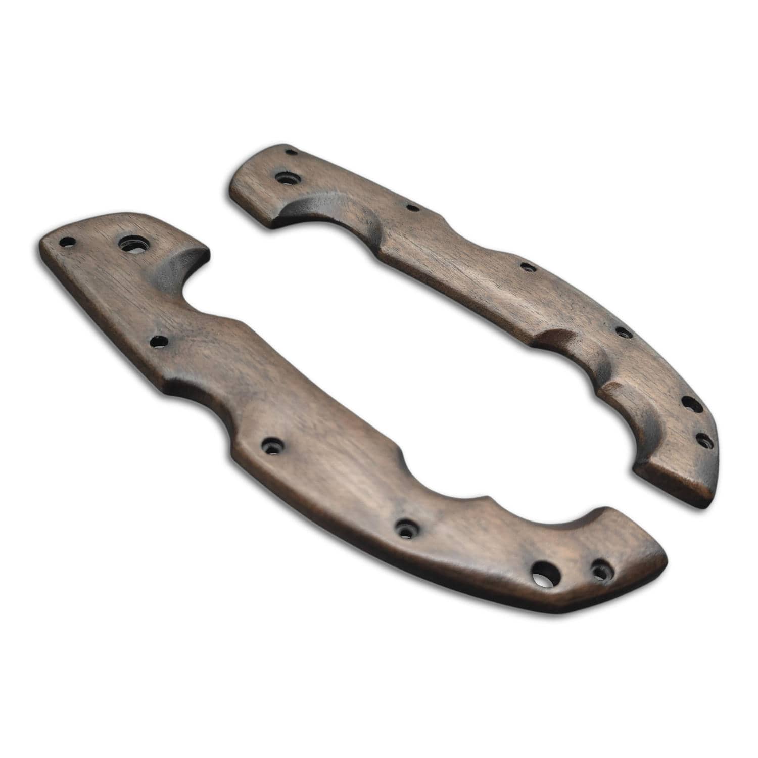 Cold Steel Voyager Extra Large walnut handle scales - Traditional