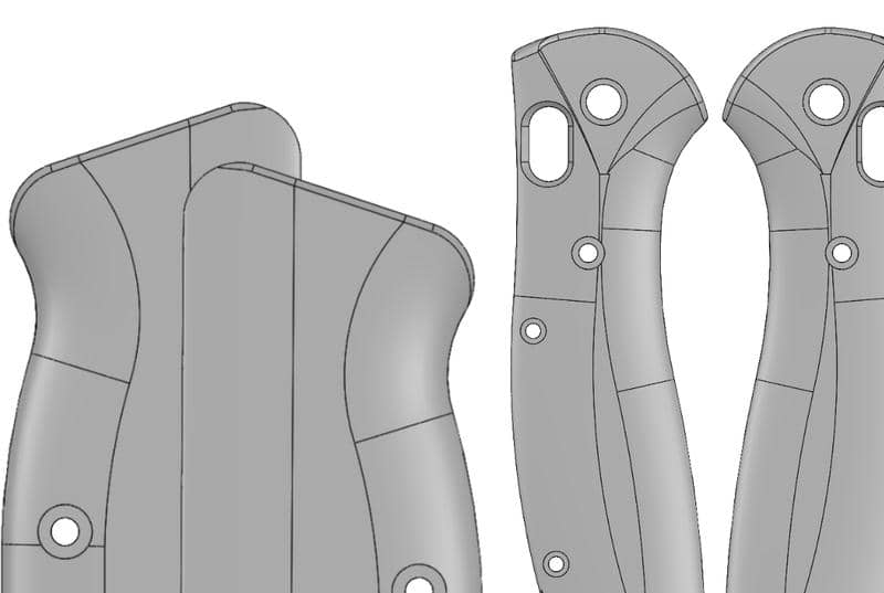 Custom pistol grips and knife scales