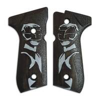 Black Power Ranger - Beretta 92, 92A1, 92G, 92FS, 96, 96A1, 98FS, 98A1, M9, M9A1 Grips