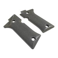 Beretta 80X Cheetah Maple Grips - Classic V2 Grey / Hand-painted