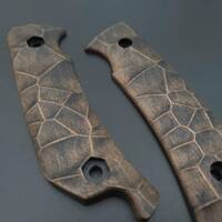 Crack V2 (3169) - Ka-Bar Jarosz Turok KA7503 Knife Scales by Svechnikov Knives