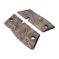 KelTec P15 Metal Maple Grips - Crack V2 (3169) / Hand-painted