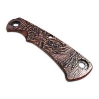 Hinderer Project X maple handle scales - Dagoth Ur Cherry / hand-painted