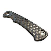 Hinderer Project X maple handle scales - Dragon Scales Black / hand-painted