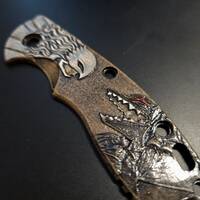Guts VS Griffith - Hinderer XM-18 3.5 Knife Scale by Svechnikov Knives