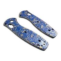 Japan Wave - Benchmade Mini Barrage 585 Knife Scales by Svechnikov Knives