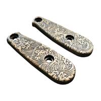 ESEE Izula maple handle scales - Japan Wave Classic / hand-painted