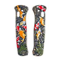 Benchmade Bailout 537 Maple Scales - Japanese Koi / Hand-painted