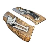 CZ Shadow 2 Maple Grips - Koko The Clown Scratches / Hand-painted