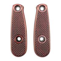 ESEE Izula maple handle scales - Classic V2 Dark Cherry / hand-painted