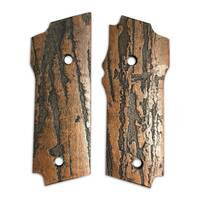 Smith And Wesson 645 maple grips - Roughness Bronze / hand-painted