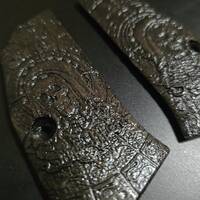 CZ Shadow 2 Compact Maple Grips - Santa Muerte Black / Hand-painted