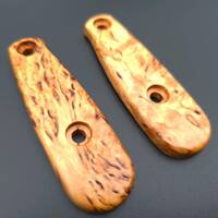 ESEE Izula karelian birch handle scales - Traditional / hand-painted