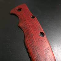 Traditional Padauk - Hinderer Eklipse 3.5 Knife Scale by Svechnikov Knives