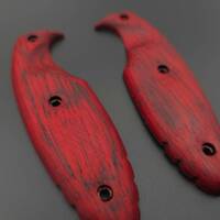 Traditional Padauk - Ka-Bar TDI Law Enforcement KA1477, KA1480, KA1481 Knife Scales by Svechnikov Knives