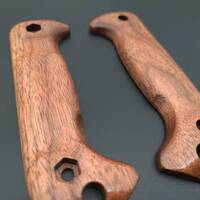 Traditional Walnut - Ka-Bar Becker Full-Size BK2, BK7, BK9, BK22 Knife Scales by Svechnikov Knives