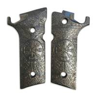 Beretta 92XI, 92GTS maple grips - Vegvisir Black / hand-painted
