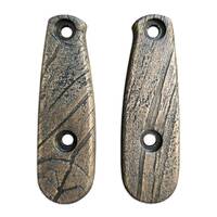 ESEE Izula maple handle scales - Wood Bark (3169) / hand-painted
