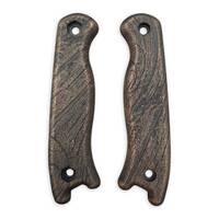 Ka-Bar Becker Short maple handle scales - Wood Bark (3169) / hand-painted