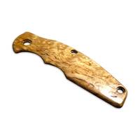 Hinderer Jurassic karelian birch handle scales - Traditional / hand-painted
