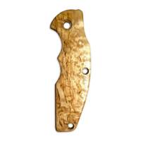 Hinderer Jurassic karelian birch handle scales - Traditional / hand-painted
