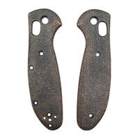 Almost Micarta (3169) - Benchmade Mini Griptilian 555, 556 Knife Scales by Svechnikov Knives