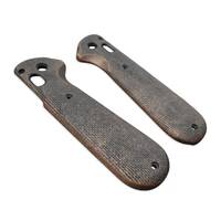 Almost Micarta (3169) - Benchmade Redoubt 430 Knife Scales by Svechnikov Knives