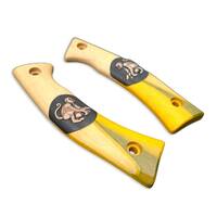 Banana Monkey Boy - Ka-Bar Gunny KA5300 Knife Scales by Svechnikov Knives