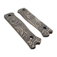 Celtic Gates (3169) - Fällkniven A1X, A1XB Knife Scales by Svechnikov Knives