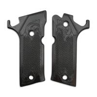 Beretta 92X Performance maple grips - Classic Black / hand-painted