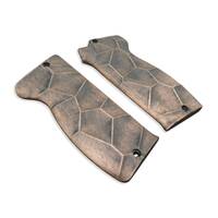 MAC Mle 1950 Maple Grips - Crack V2 (3169) / Hand-painted