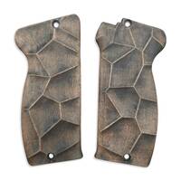 MAC Mle 1950 maple grips - Crack V2 (3169) / hand-painted