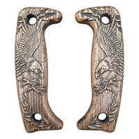 ESEE Junglas maple handle scales - Eagle Arrows / hand-painted