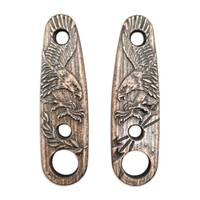 ESEE Izula 2 maple handle scales - Eagle Arrows / hand-painted