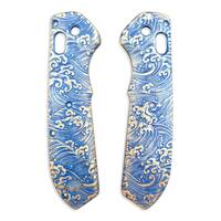 Japan Wave - Benchmade Freek 560 Knife Scales by Svechnikov Knives