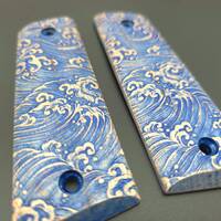 Japan Wave - Gearhead Archery 1911 Slider Bow Grips