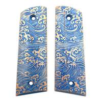 Japan Wave - Gearhead Archery 1911 Slider Bow Grips
