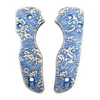 Japan Wave - Spyderco Lil' Native Compression Knife Scales by Svechnikov Knives