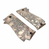 SAR K2 45/45 C maple grips - Jeremiah 51:20 / hand-painted