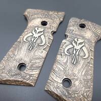 Mythosaur Skull - Beretta 92, 92A1, 92G, 92FS, 96, 96A1, 98FS, 98A1, M9, M9A1 Grips