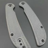 CIVIVI Imperium maple handle scales - Classic V2 Grey / hand-painted