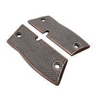 KelTec P15 Metal Walnut Grips - Classic V2 Dark / Hand-painted
