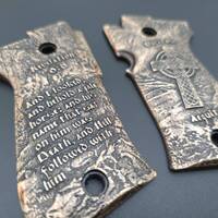 Beretta 85 Maple Grips - Revelation 6:8 / Hand-painted