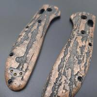Roughness Bronze - Benchmade Griptilian Custom CU551, G10 550-1, G10 551-1 Knife Scales by Svechnikov Knives
