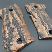 Beretta 85 Maple Grips - Roughness Bronze / Hand-painted