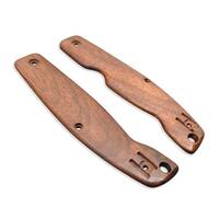 Spyderco Pattadese walnut handle scales - Traditional / hand-painted