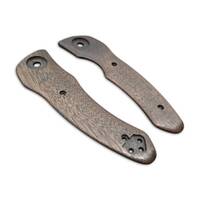 Katz NJ-35/PH-35 walnut handle scales - Traditional Dark / hand-painted