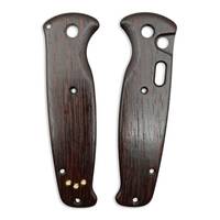 Benchmade Composite Lite Auto 4300 wenge handle scales - Traditional / hand-painted