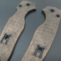 Traditional (3169) - Spyderco Lil' Native Compression Extended Knife Scales by Svechnikov Knives