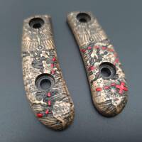 Treasure Map - ESEE Candiru Full-Size Knife Scales by Svechnikov Knives